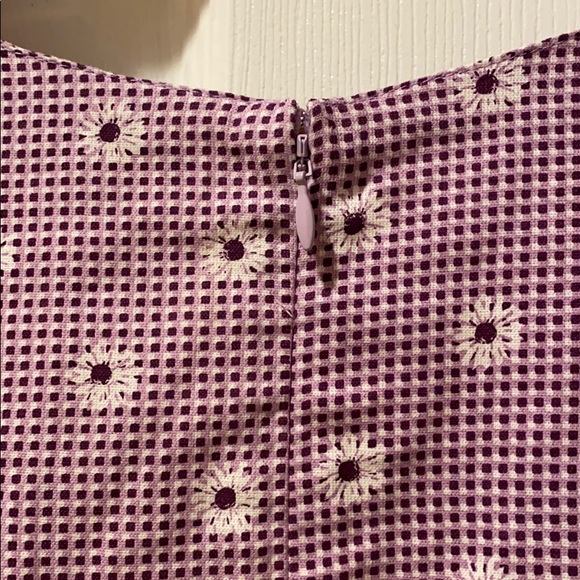 Dolls Kill Motel Lavender Daisy Field Wretta Mini Dress in Purple Ditsy Florals - Picture 6 of 9